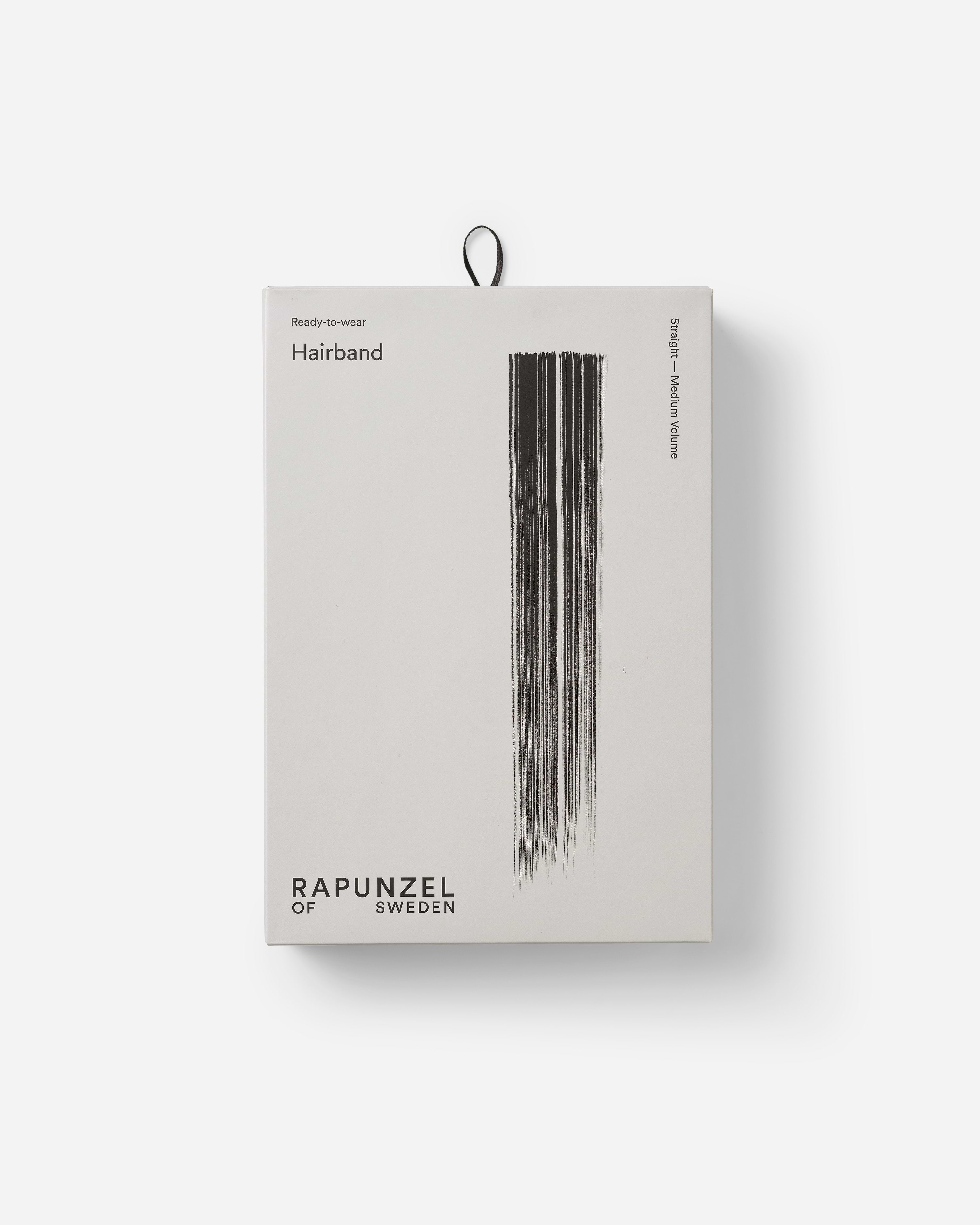 Halo Hairband 50 cm - Straight - Classic Halo Hairband Clip-ins - Medium Volume - Platinum Blonde - Rapunzel of Sweden - Image 6