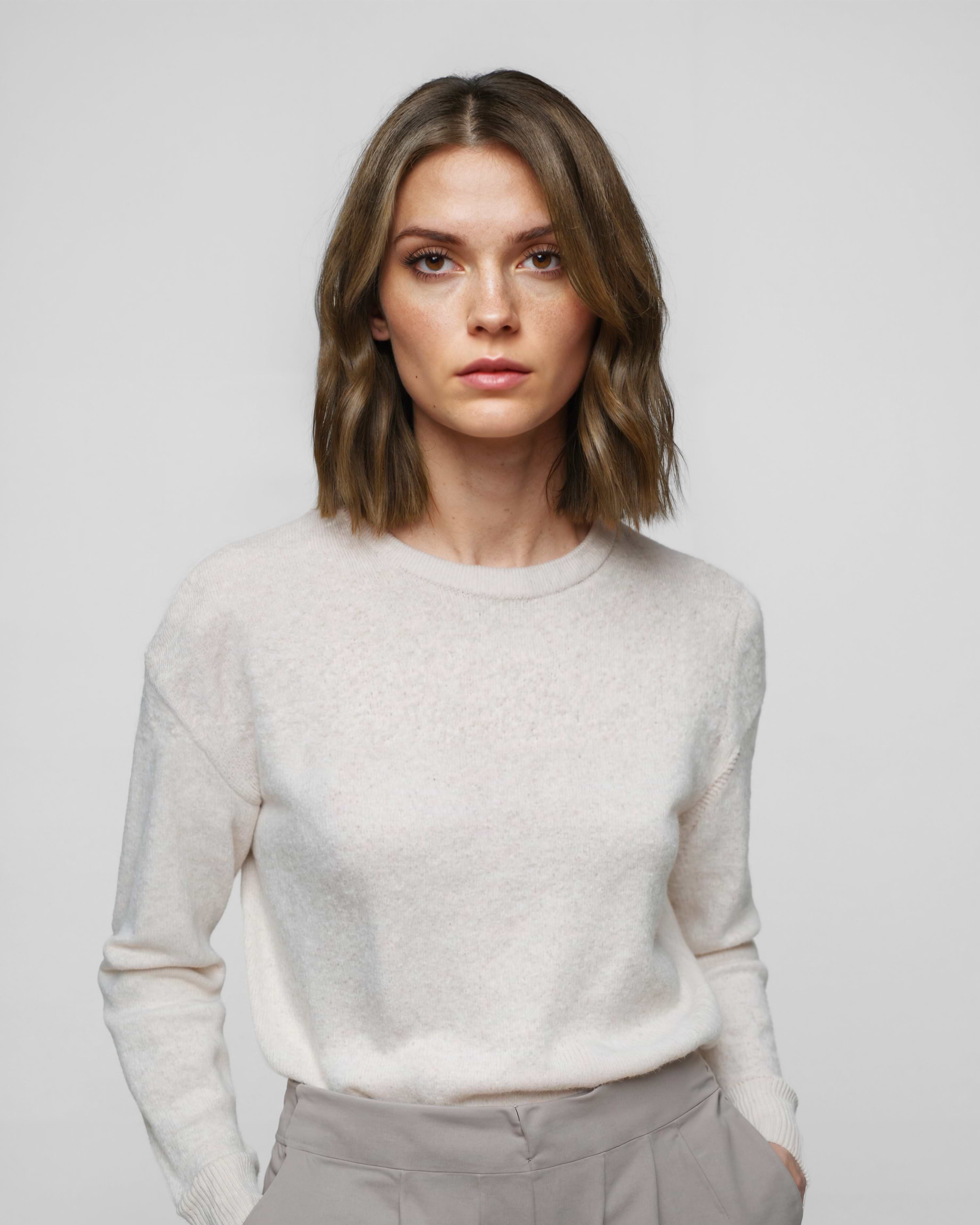 Classic Clip-ins 40 cm - Straight - Classic Clip-ins - Light Volume - 3 Pieces - Hazelnut Caramel Balayage - Rapunzel of Sweden - Image 3