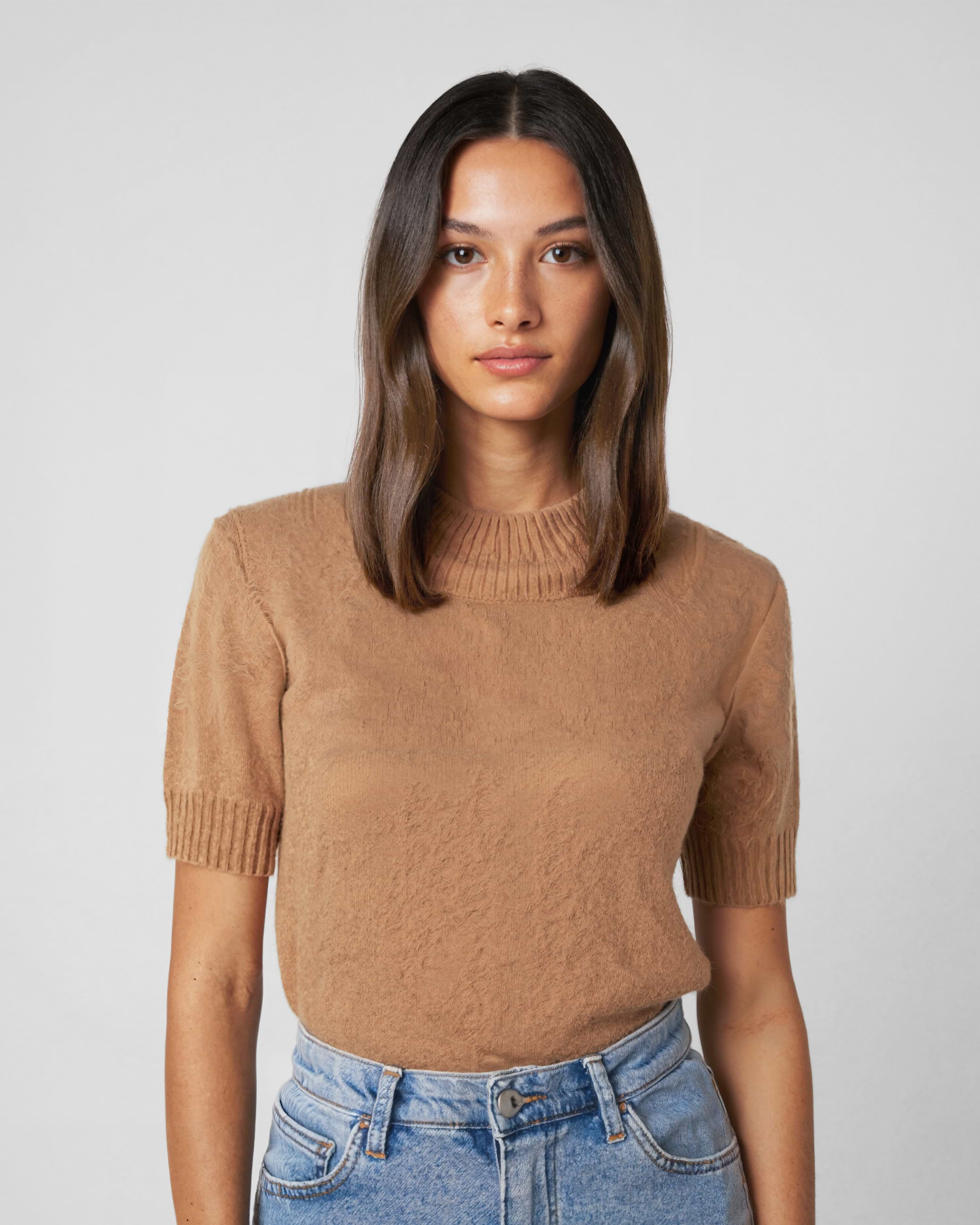 Classic Clip-ins 40 cm - Straight - Classic Clip-ins - Light Volume - 3 Pieces - Deep Brown ColorMelt - Rapunzel of Sweden - Image 3