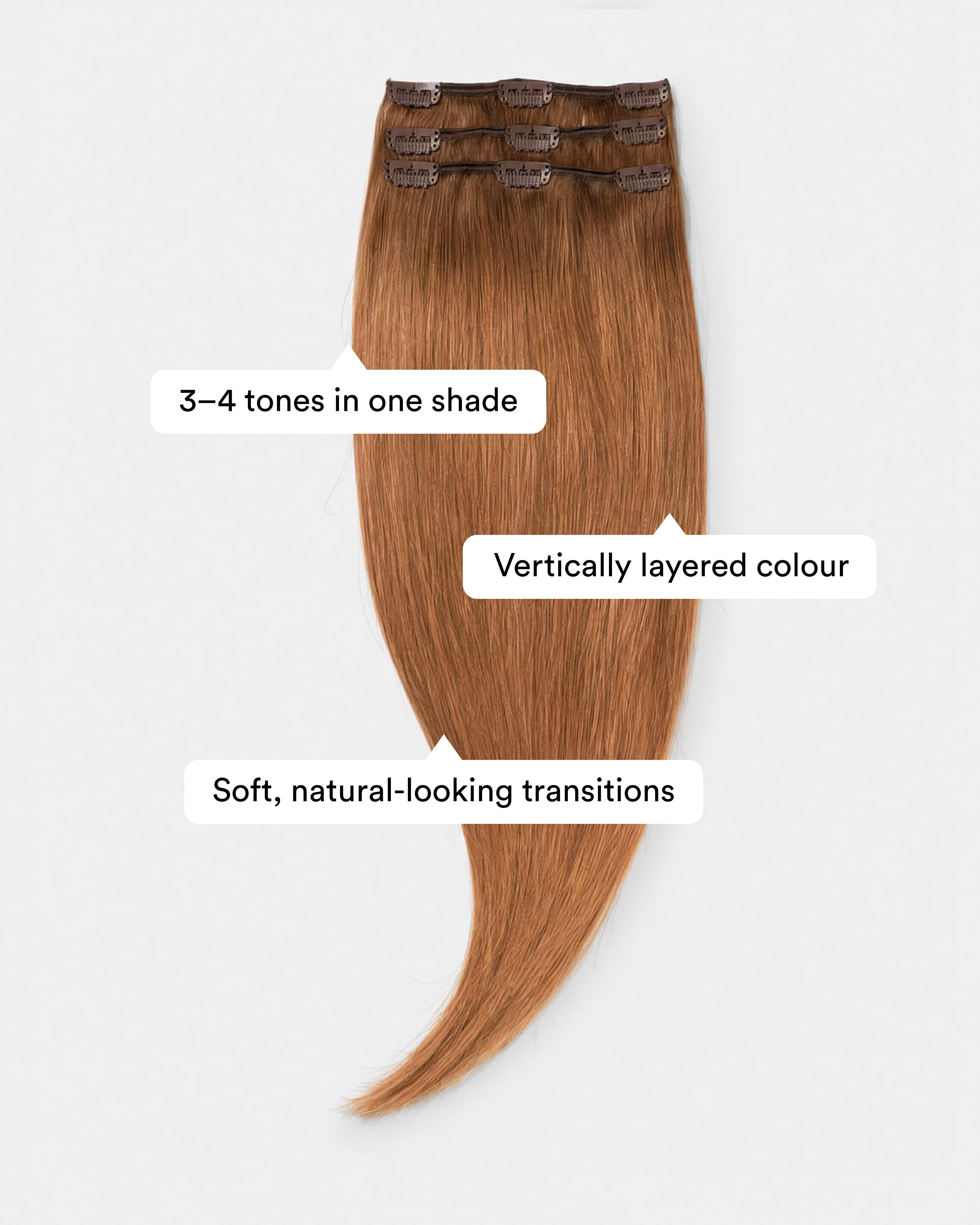 Classic Clip-ins 50 cm