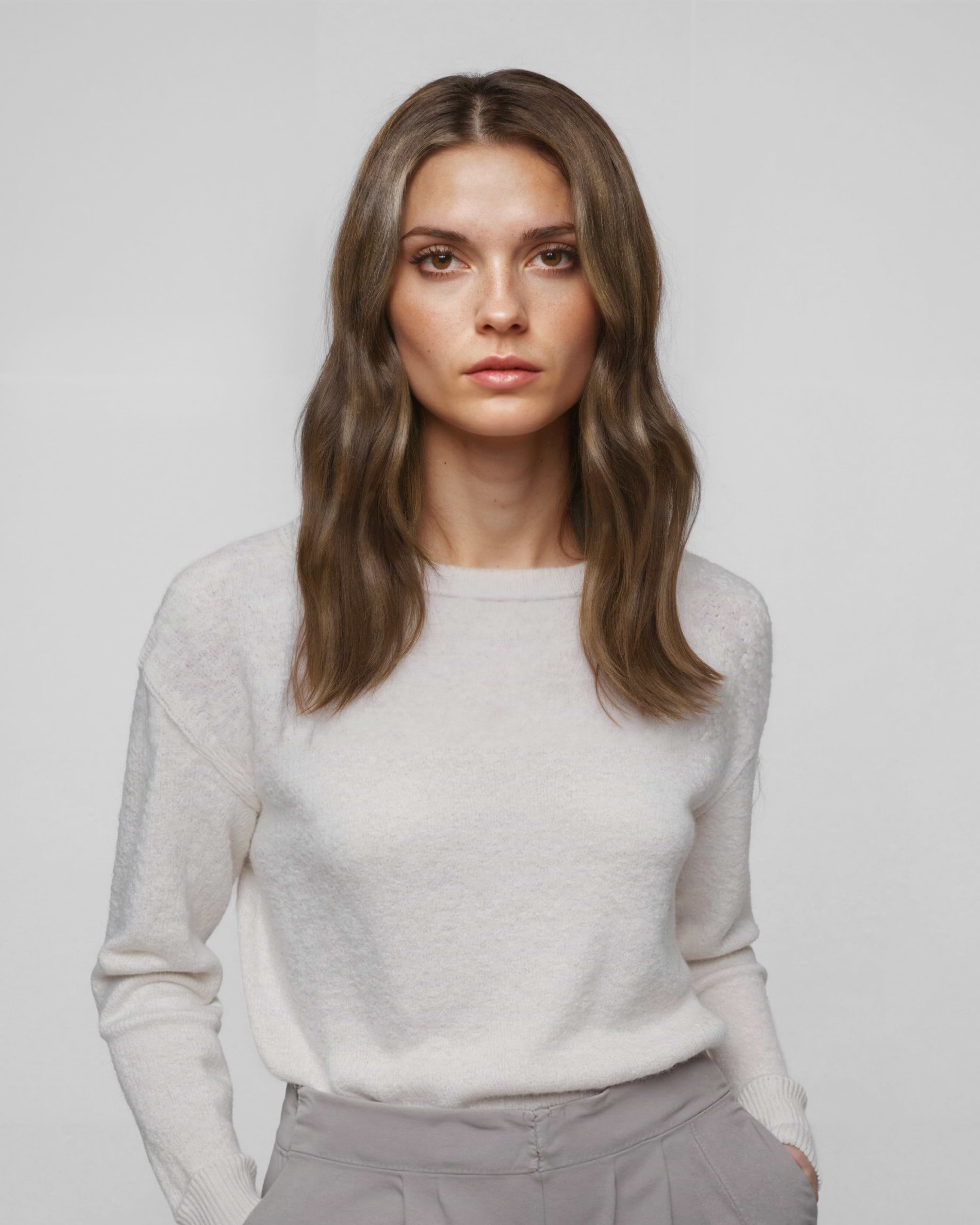 Classic Clip-ins 30 cm - Straight - Classic Clip-ins - Light Volume - 3 Pieces - Hazelnut Caramel Balayage - Rapunzel of Sweden - Image 2