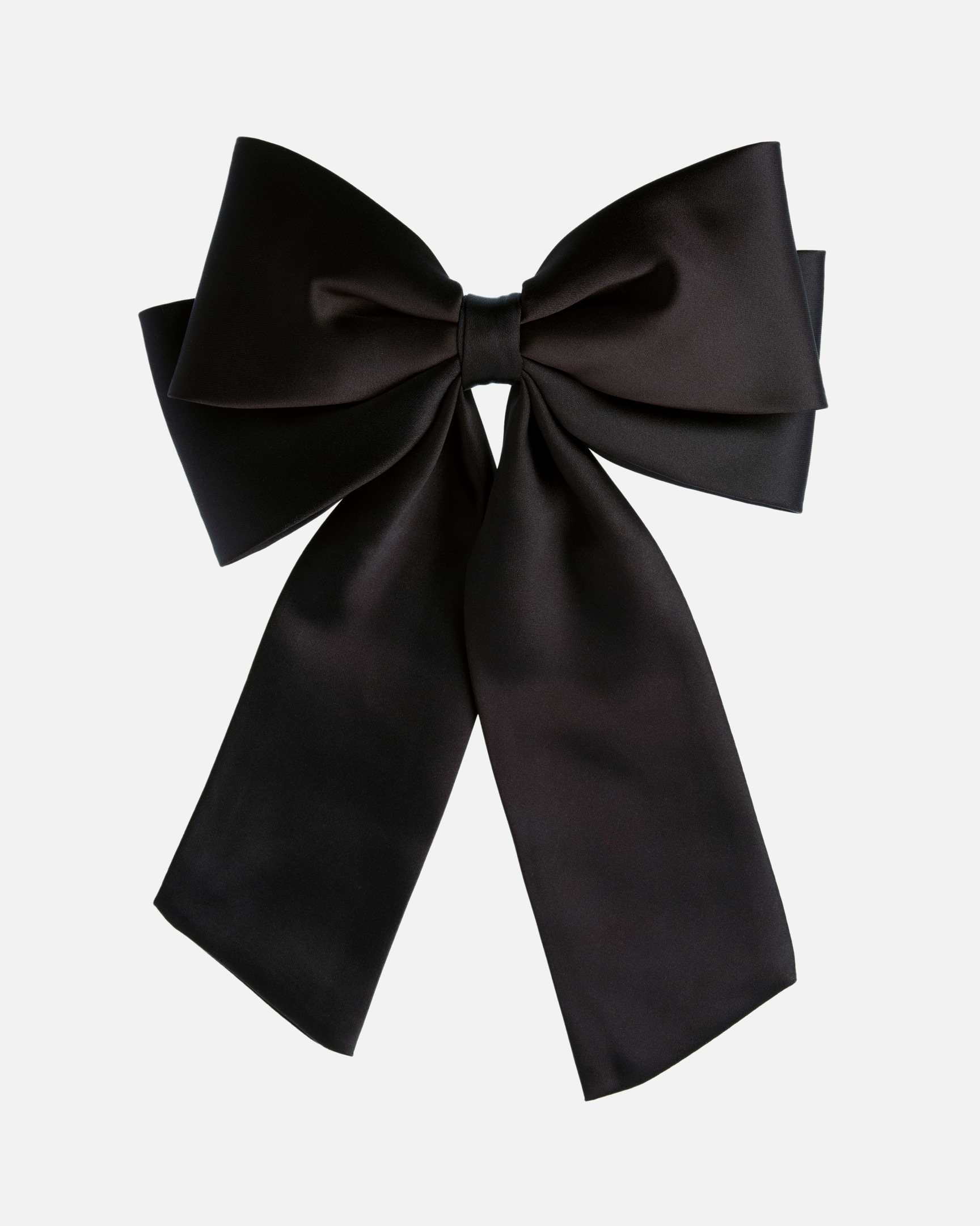 Silk Bow Hair Clip