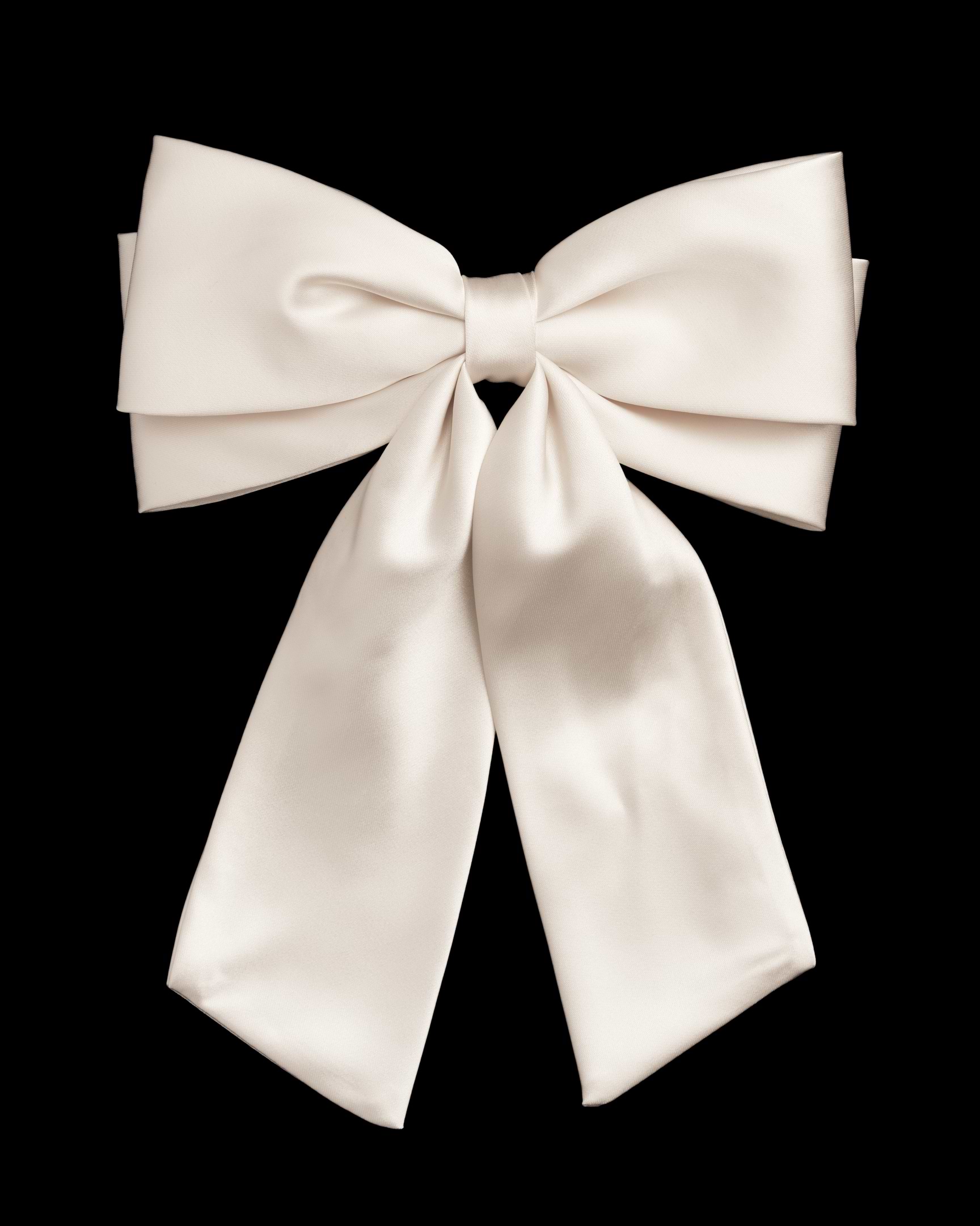 Silk Bow Hair Clip
