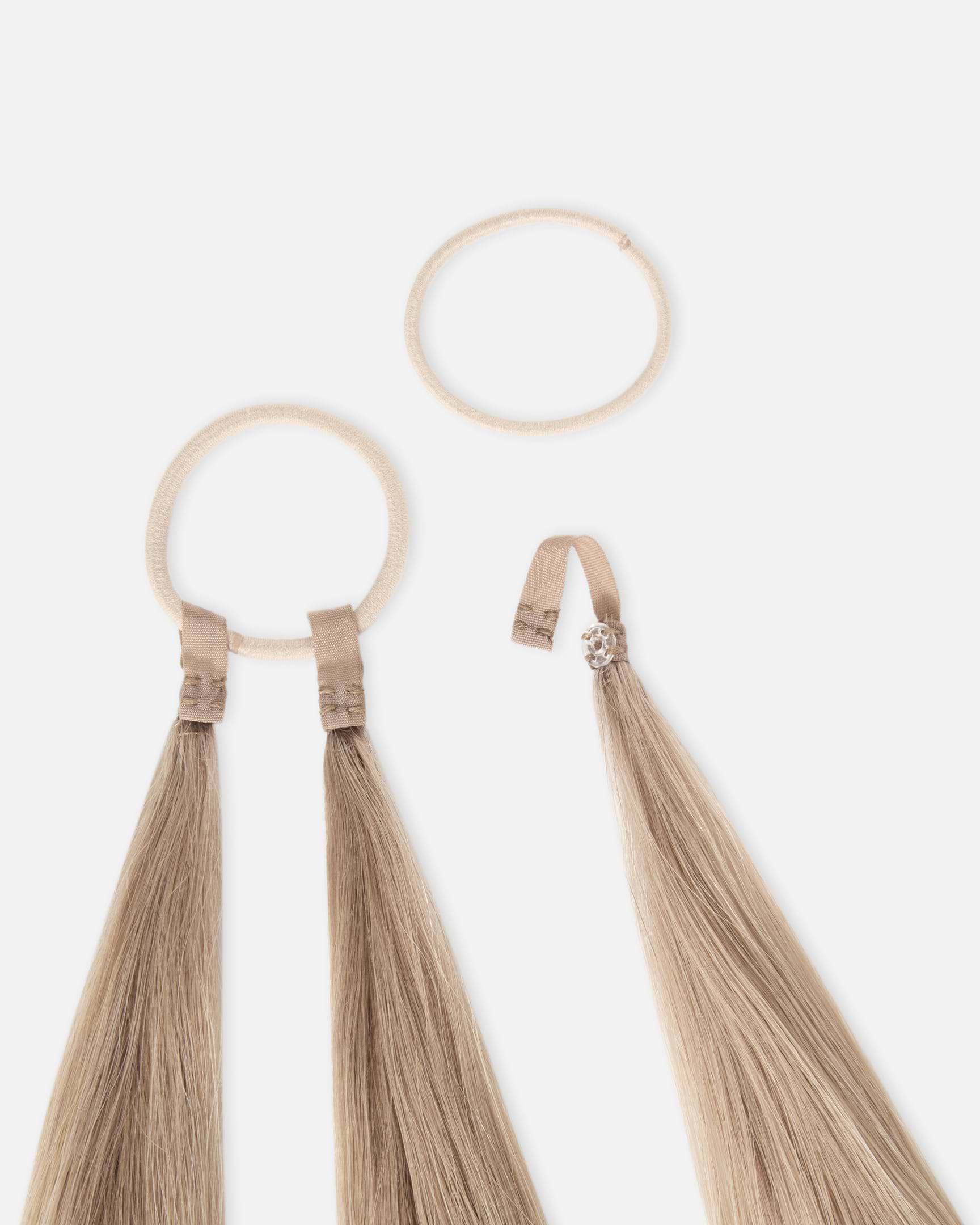 Braid 55 cm - Straight - Hair Tie - Champagne Blonde Balayage - Rapunzel of Sweden - Image 2