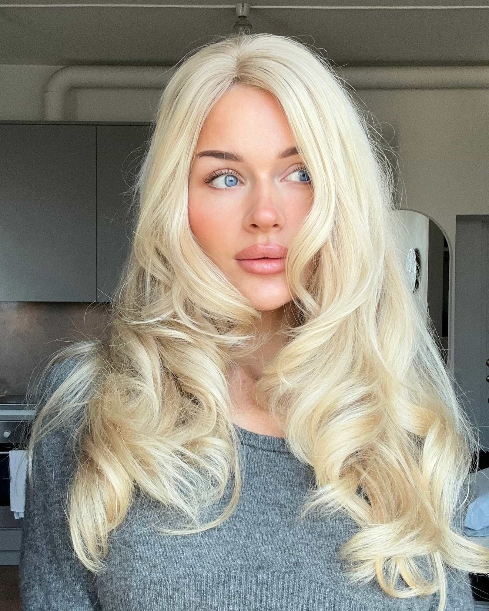 Clip-in Bangs 30 cm 2