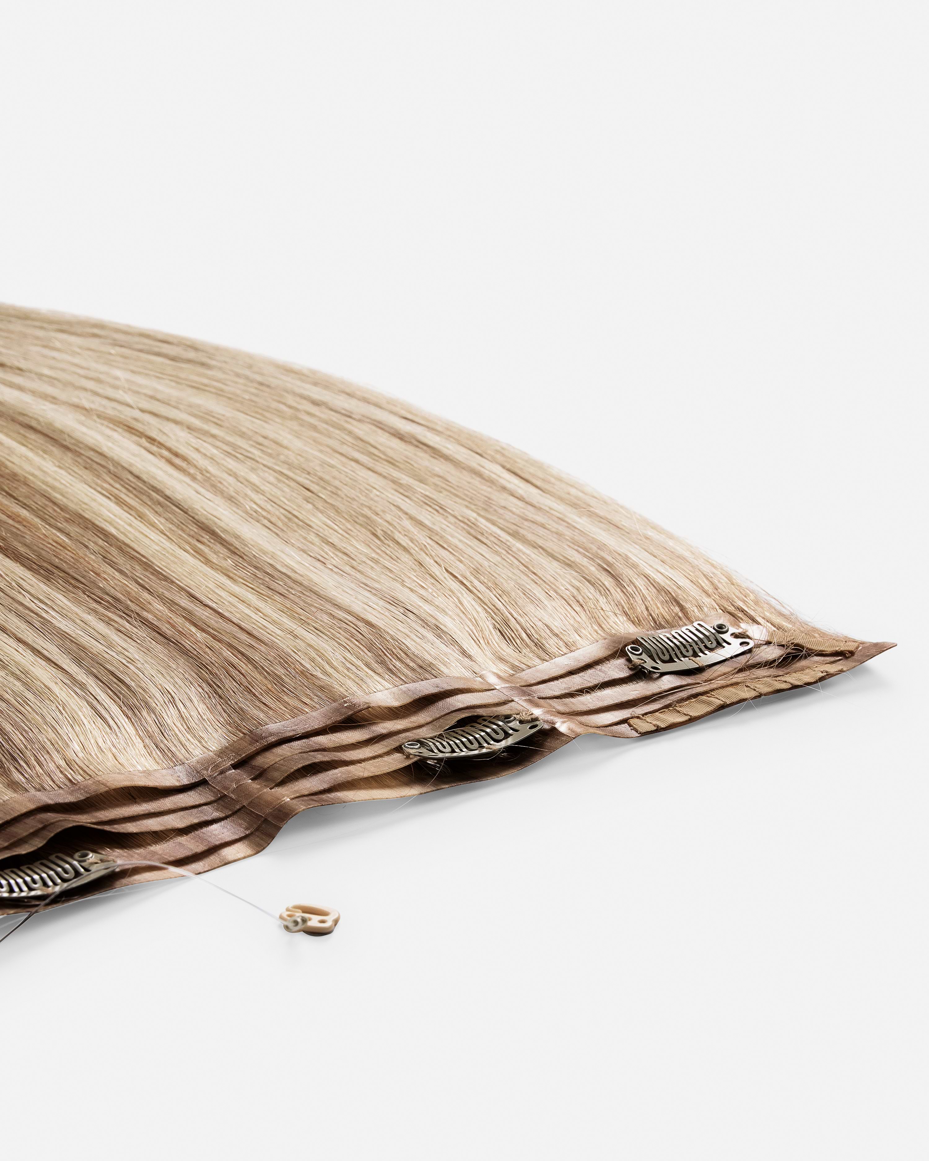 Halo Hairband 40 cm - Straight - Invisible Halo Hairband Clip-ins - Light Volume - Natural Ash Blonde Mix - Rapunzel of Sweden - Image 4