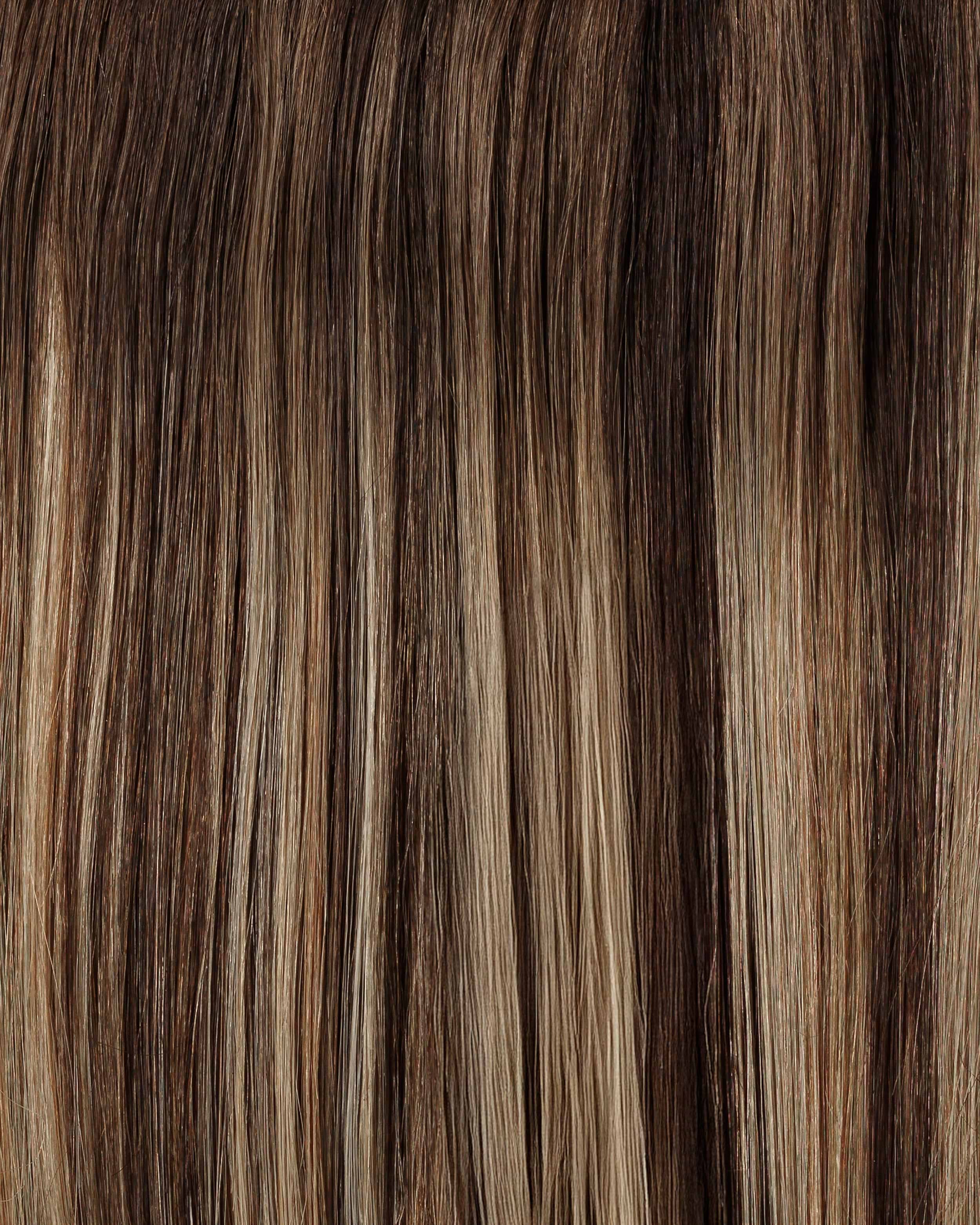 Ultra Tape Extensions 40 cm - Straight - Classic Tape 4 cm - 10 Pieces - Brown - Rapunzel of Sweden - Image 5