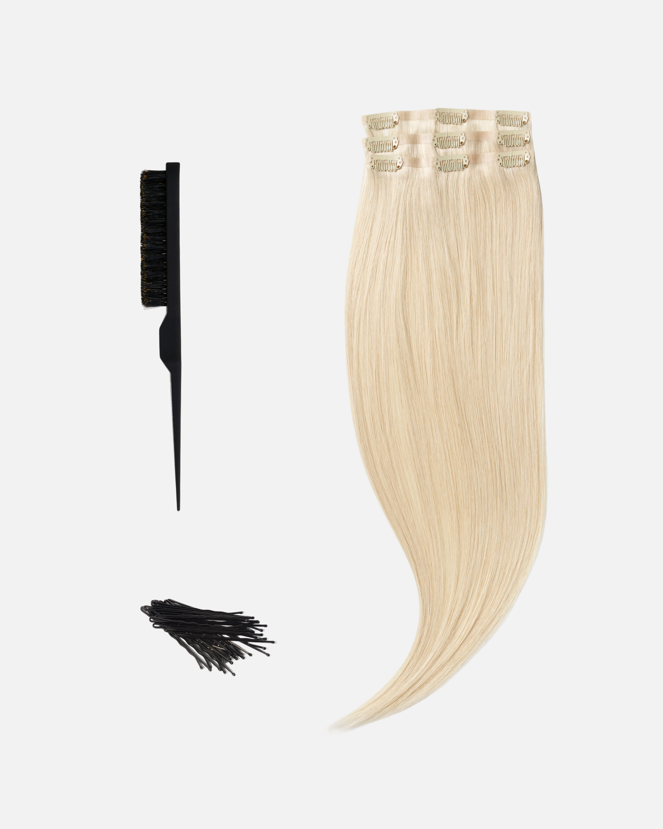 Low Bun Wedding Hairstyle 50 cm Light Blonde