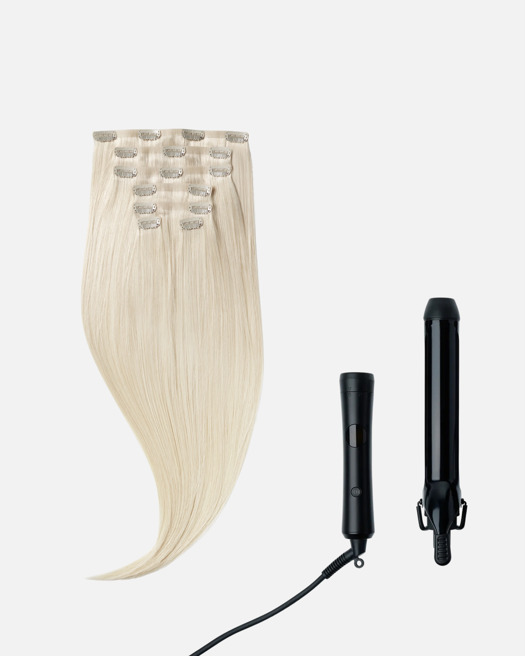 Half Up-Do Wedding Hair 50 cm Platinum Blonde