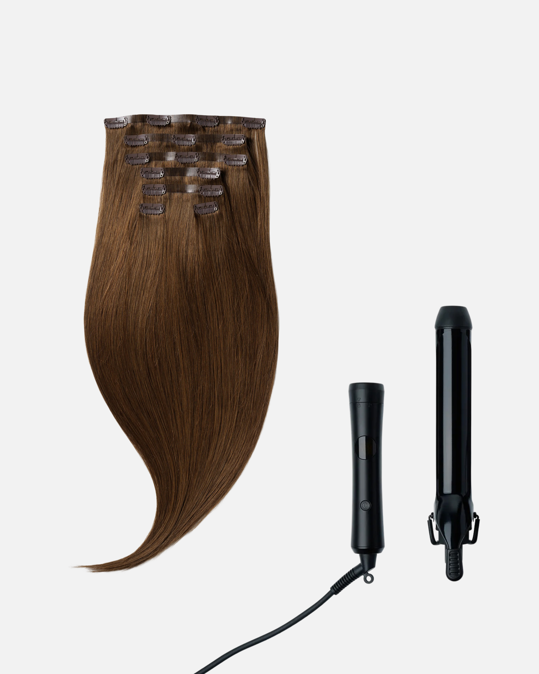 Half Up-Do Wedding Hair 50 cm Dark Brown