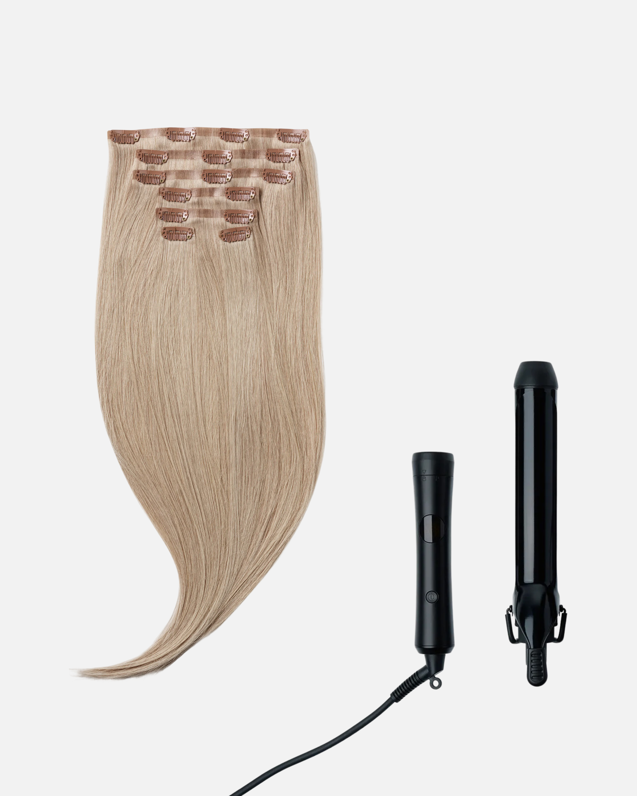 Half Up-Do Wedding Hair 50 cm Sandy Blonde Balayage