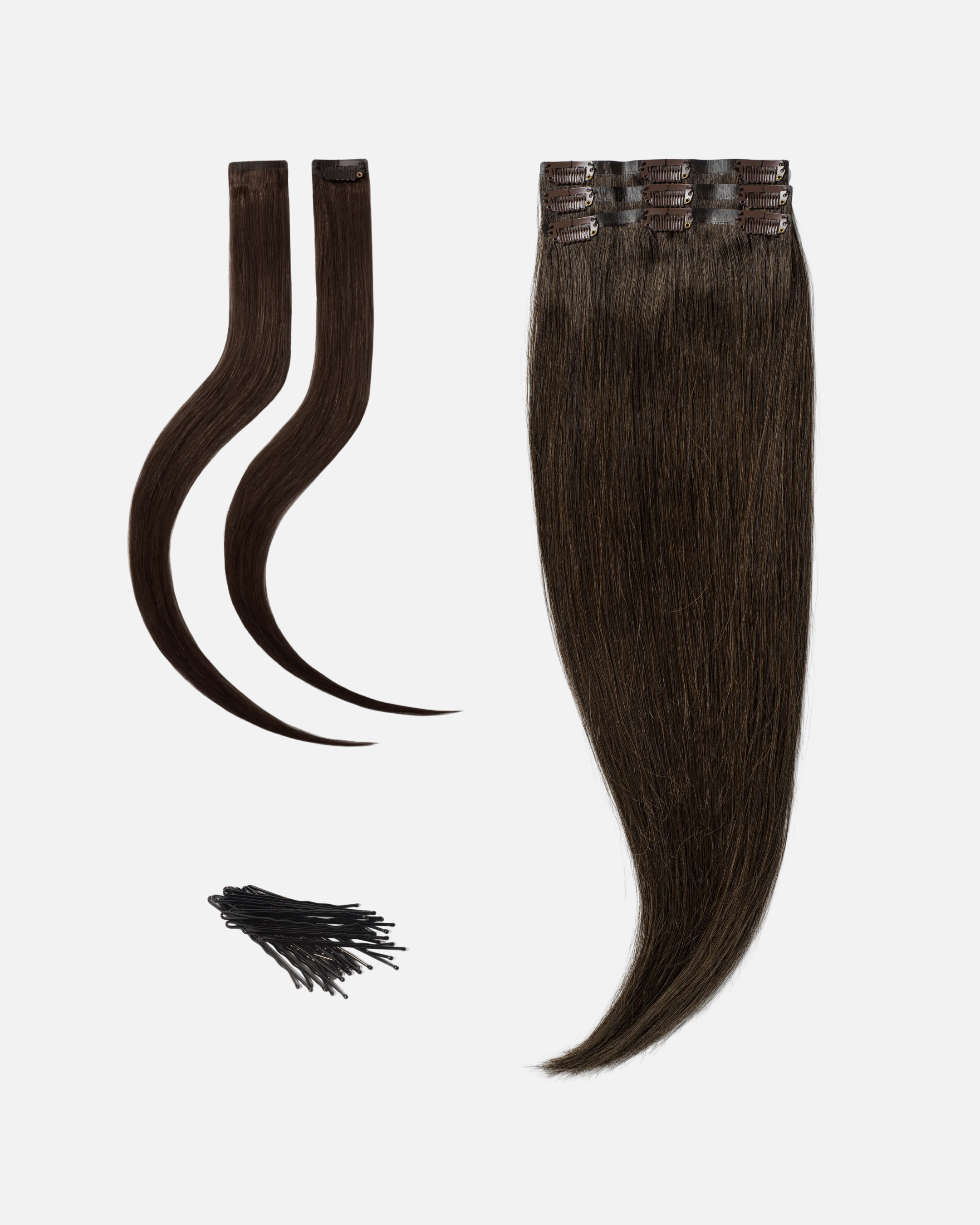 Soft Wedding Up-do 50 cm Chocolate Brown