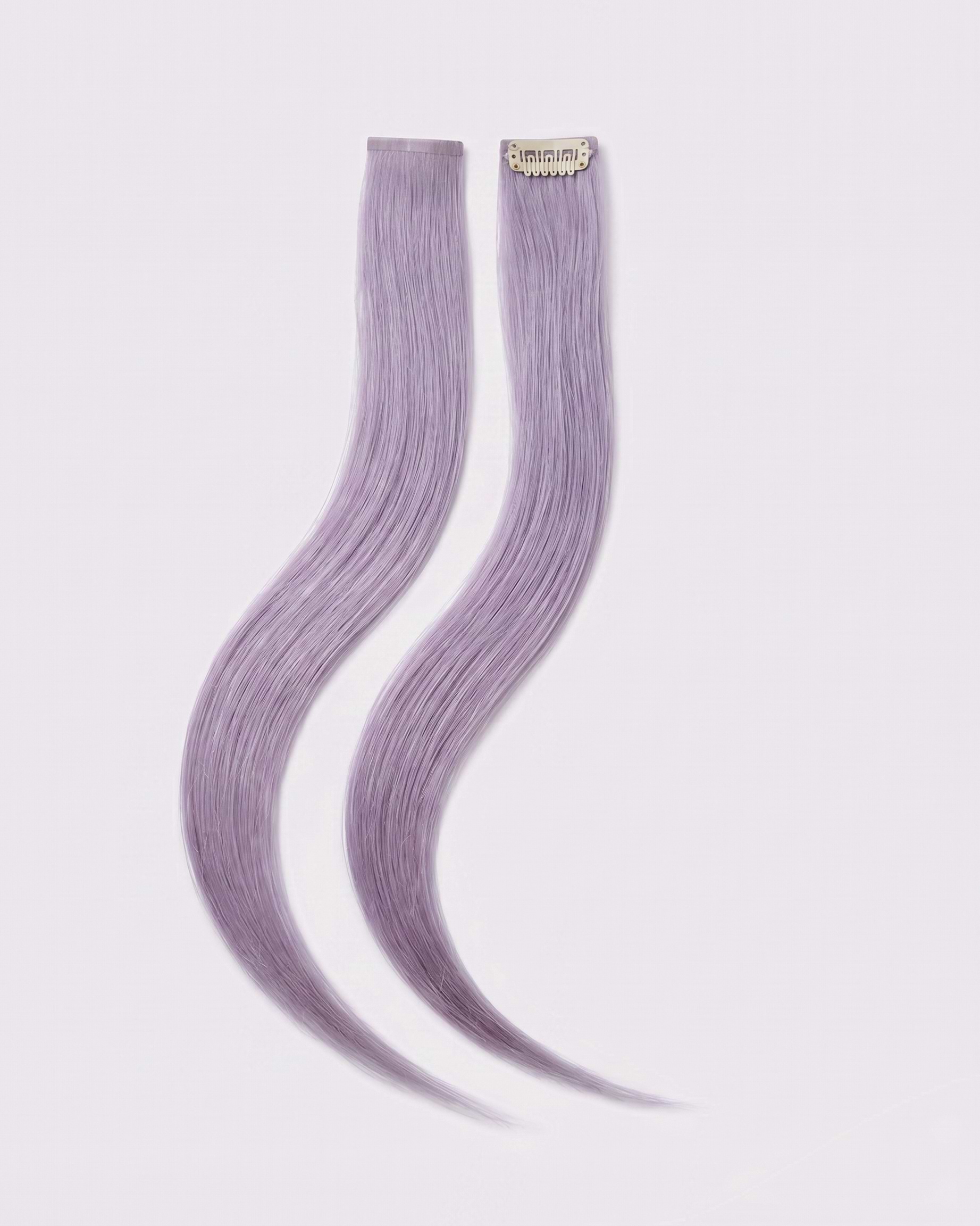 Single Invisible Clip-ins 40 cm Light Purple