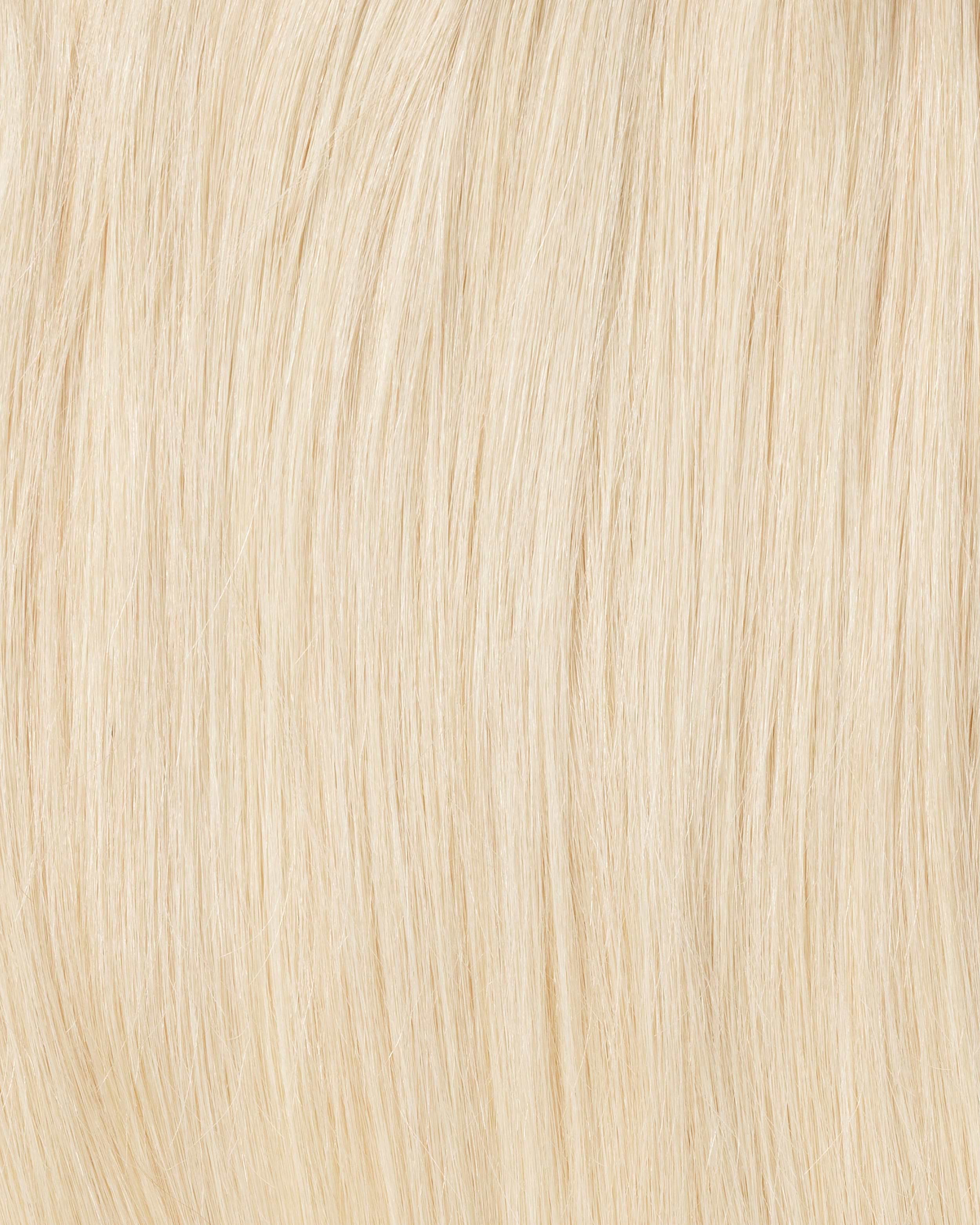 Single Invisible Clip-ins 40 cm - Straight - Invisible Clip-ins - Light Volume - 2 Pieces - Light Blonde - Rapunzel of Sweden - Image 2