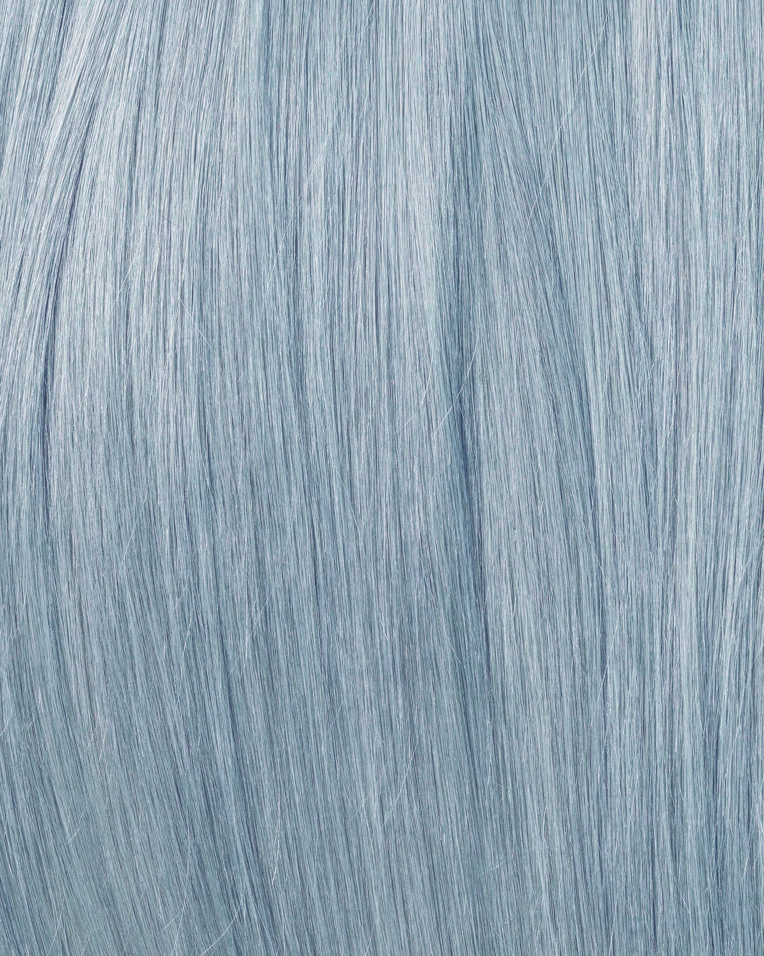 Single Invisible Clip-ins 40 cm Ice Blue