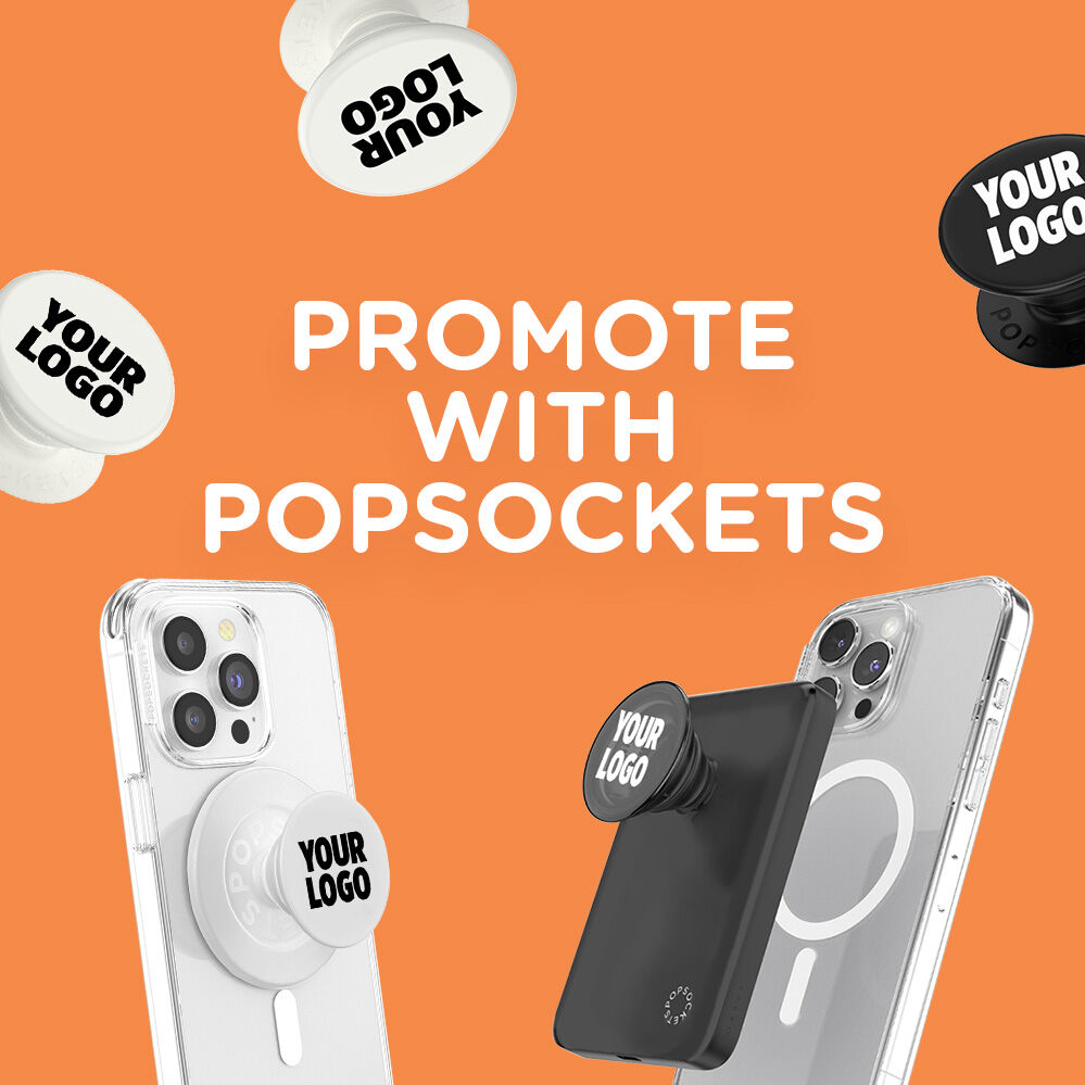 Promote with PopSockets