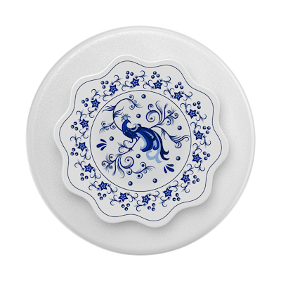 Secondary image for hover Peacock Saucer — MagSafe PopGrip