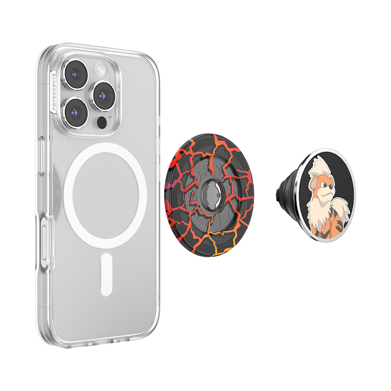 Enamel Stoic Growlithe — MagSafe PopGrip image number 5