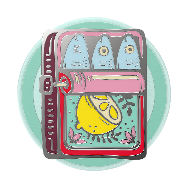 Enamel Sardines — MagSafe PopGrip image number 1