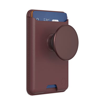 Aluminum Oxblood — Softgoods MagSafe PopWallet+