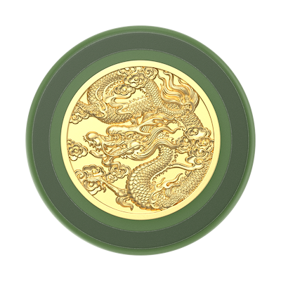 Secondary image for hover Enamel Dragon — MagSafe PopGrip
