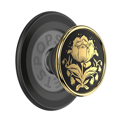 Enamel Rose Noir — MagSafe PopGrip