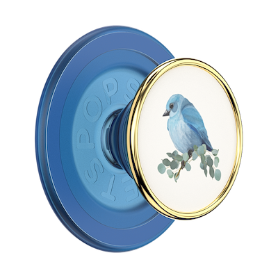 Enamel Blue Bird — MagSafe PopGrip