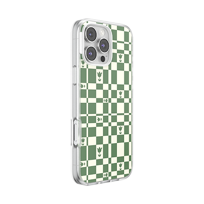 Secondary image for hover Garden Check Green — iPhone 16 Pro Max MagSafe Case