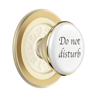 Enamel Do Not Disturb — MagSafe PopGrip