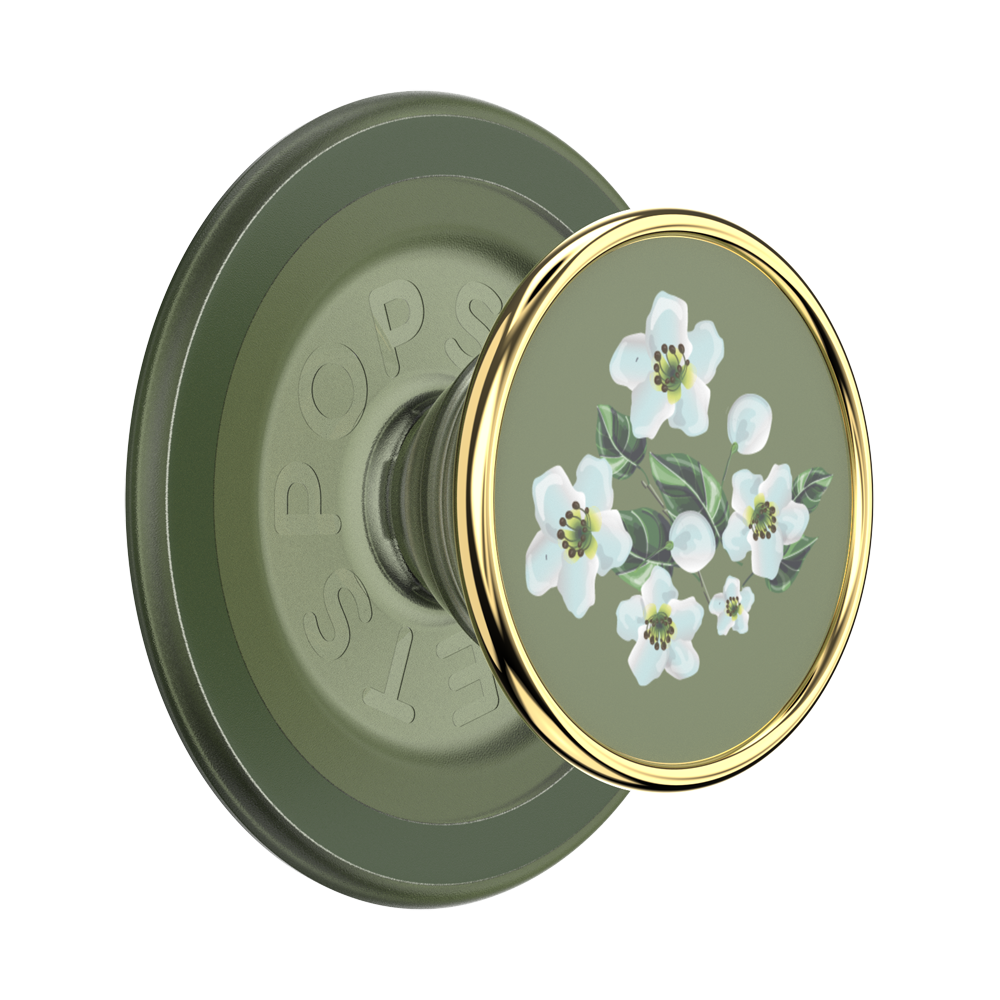 Enamel Floral Relief — MagSafe PopGrip image number 0