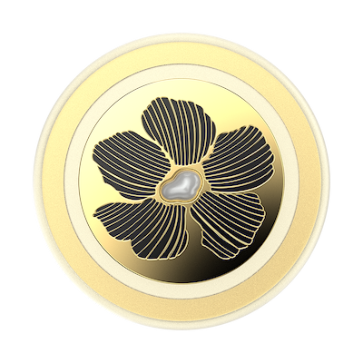 Secondary image for hover Enamel Mae Flower with Pearl — MagSafe PopGrip