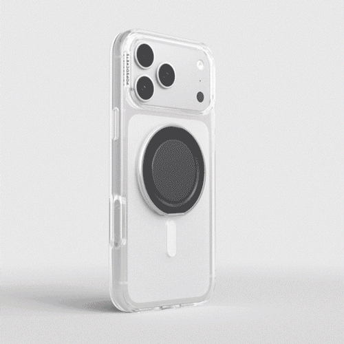 Built-in stand for hands-free viewing