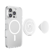 Glossy White &mdash; MagSafe Kick-Out Grip & Stand image number 9