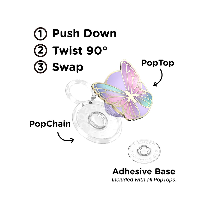 Enamel Butterfly Prism &mdash;  PopTop image number 1