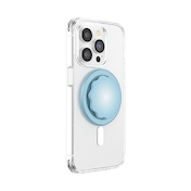 Molded Flower Blue Sigh &mdash; MagSafe PopGrip image number 5