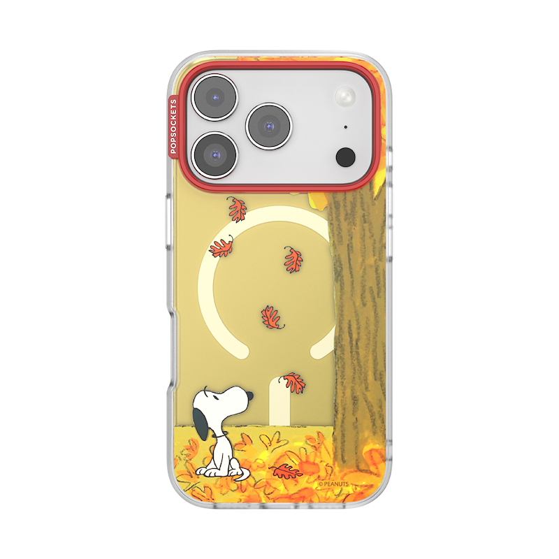 Snoopy in Fall &mdash; iPhone 17 Pro MagSafe Case image number 3