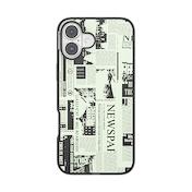 Hot off the Press Black &mdash; iPhone 16 Plus MagSafe Case image number 1