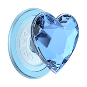 Crystal Heart Frost &mdash;  MagSafe PopGrip image number 1