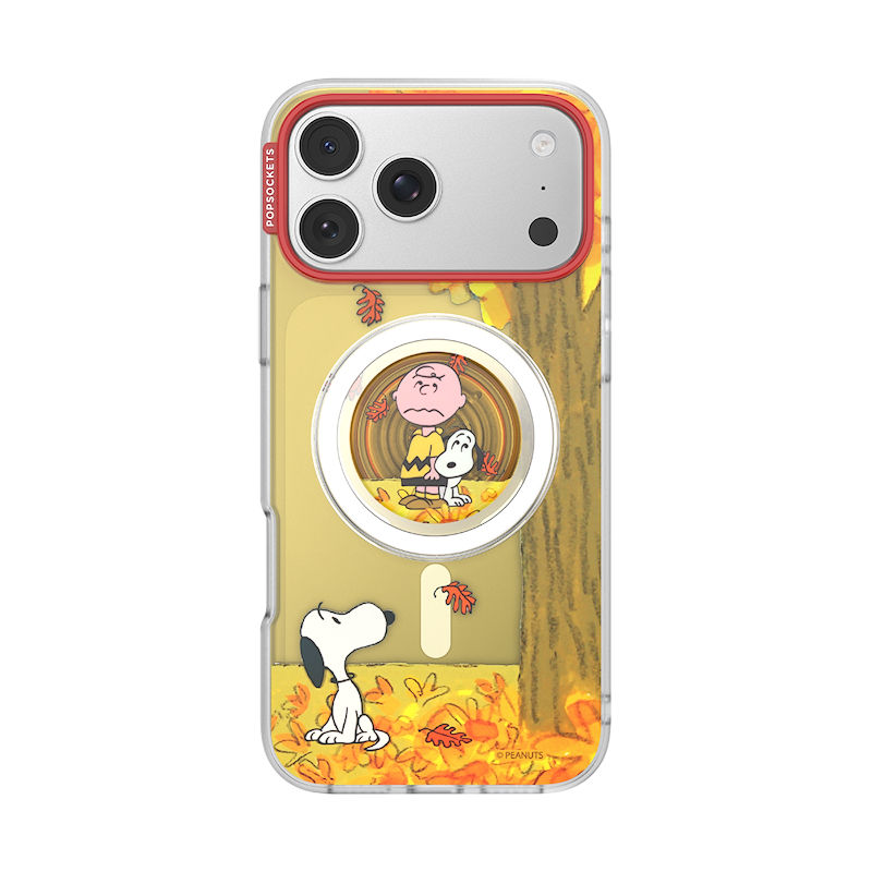 Snoopy in Fall &mdash; iPhone 18 Pro Max MagSafe Case image number 0