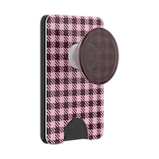 Black Cherry Gingham &mdash; MagSafe PopWallet+ image number 1