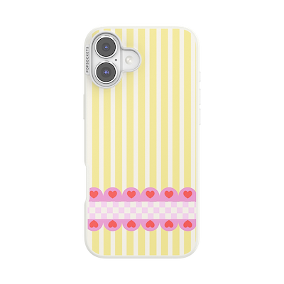 Candy Stripe Crush &mdash; iPhone 16 Plus MagSafe Case