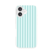 Mint Stripes &mdash; iPhone 16 MagSafe Case image number 1
