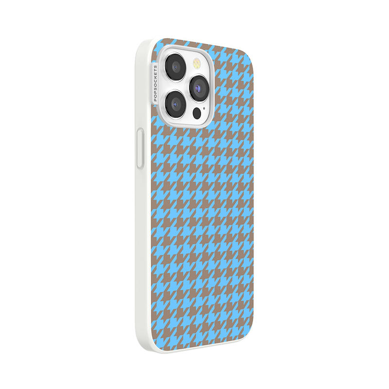 Houndstooth Bleige &mdash; iPhone 15 Pro Max MagSafe Case image number 1