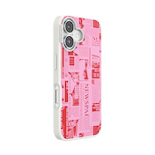 Hot off the Press Pink &mdash; iPhone 16 MagSafe Case image number 2