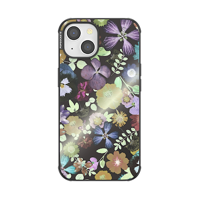 Pressed Flower After Dark &mdash; iPhone 14 MagSafe Case