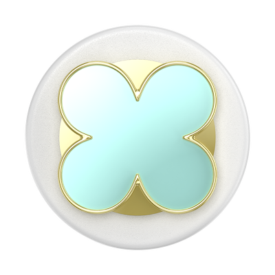Secondary image for hover Enamel Clover Mint &mdash; MagSafe PopGrip