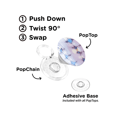 Secondary image for hover Ridged Tie-Dye &mdash; PopTop