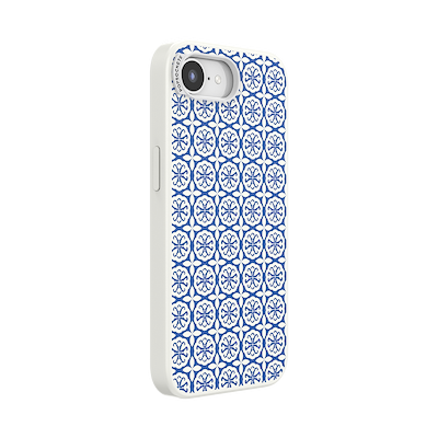 Secondary image for hover Navy Mosaic &mdash; iPhone 17e/16e MagSafe Case