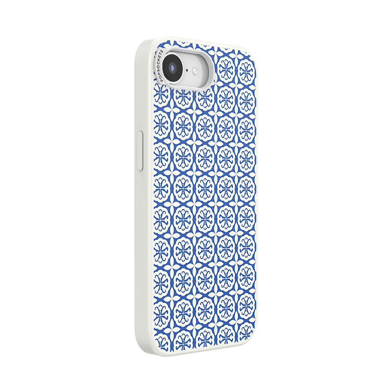 Navy Mosaic &mdash; iPhone 17e/16e MagSafe Case image number 1