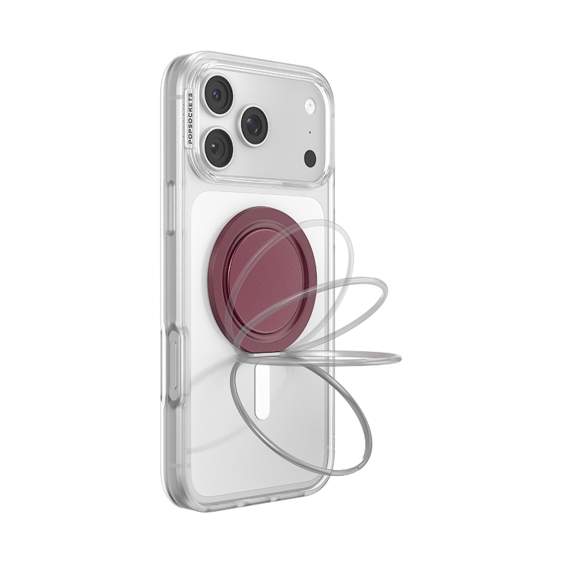 Burgundy &mdash; MagSafe Low-Pro Grip & Stand image number 13